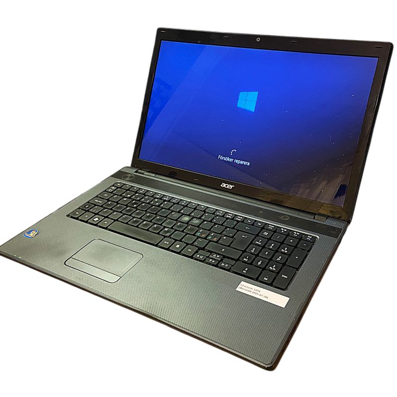 Reparation av laptop - Windows försöker reparera hårddisken
