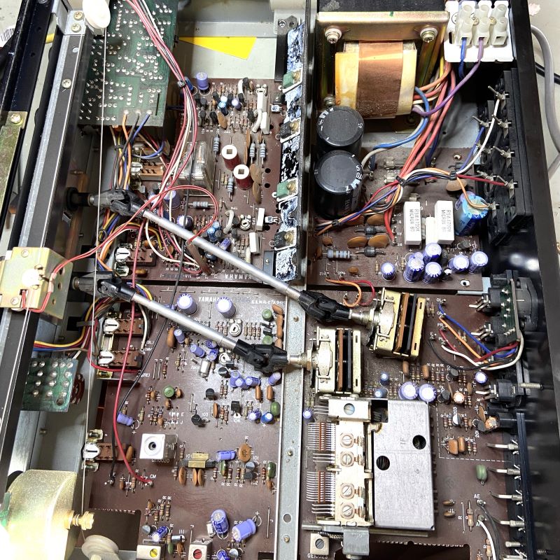 Reparation av förstärkare, en stor gnutta tur