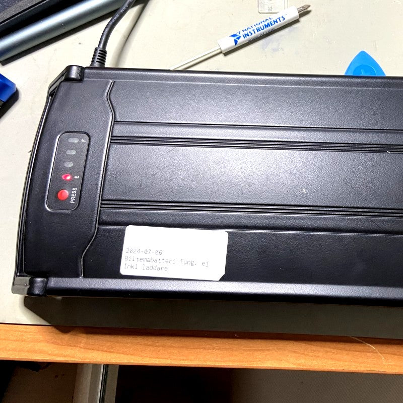 Reparation/nollställning Biltema 27-1402100 / 27-1402110 / 27-1305100 elcykelbatteri, går inte att ladda - Mörk fakta!