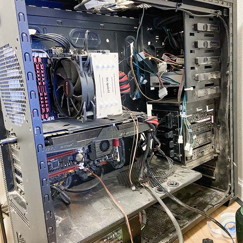 Välanvänd speldator från 2012 - Ännu en med strulande hårddisk