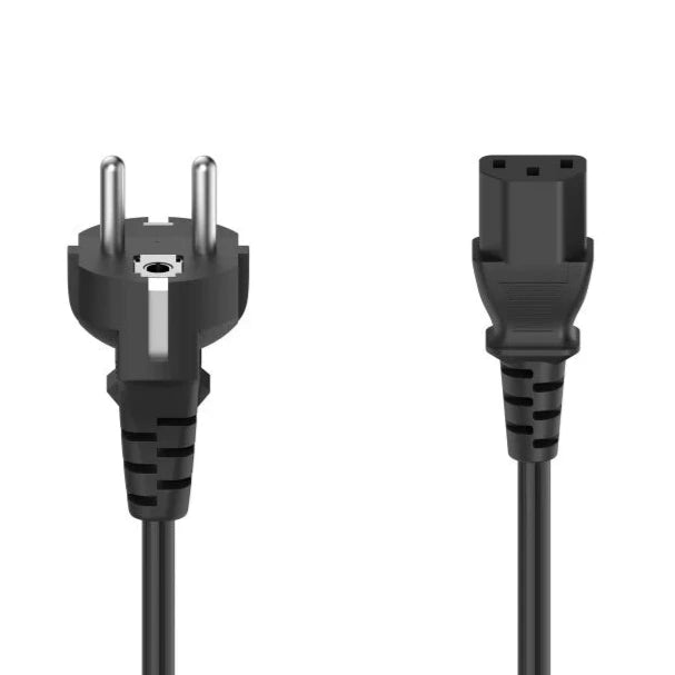 Hama Strömkabel 2.5m jordad stickpropp till IEC C13, svart