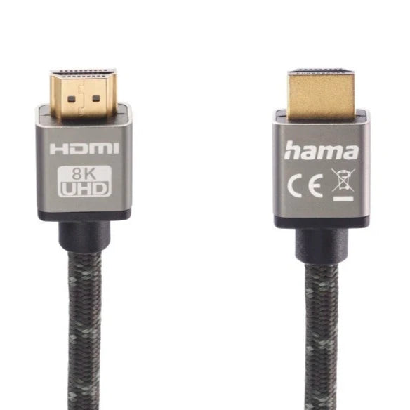 Hama HDMI-kabel Ultra High Speed 8K@60Hz/4K@120Hz, HDMI 2.1 2m