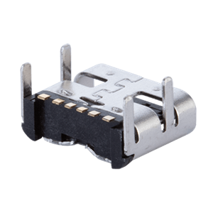 USB-C ytmonterad kontakt för kretskort