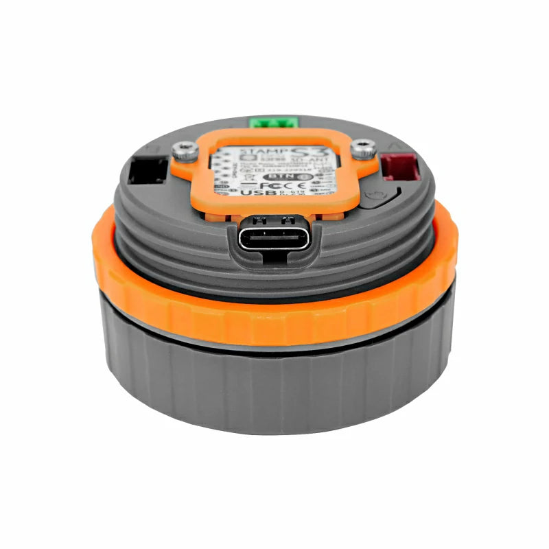 M5Stack K130 - Dial ESP32-S3 Vridknapp med 1.28" Touchskärm, Programmerbar Kontroller