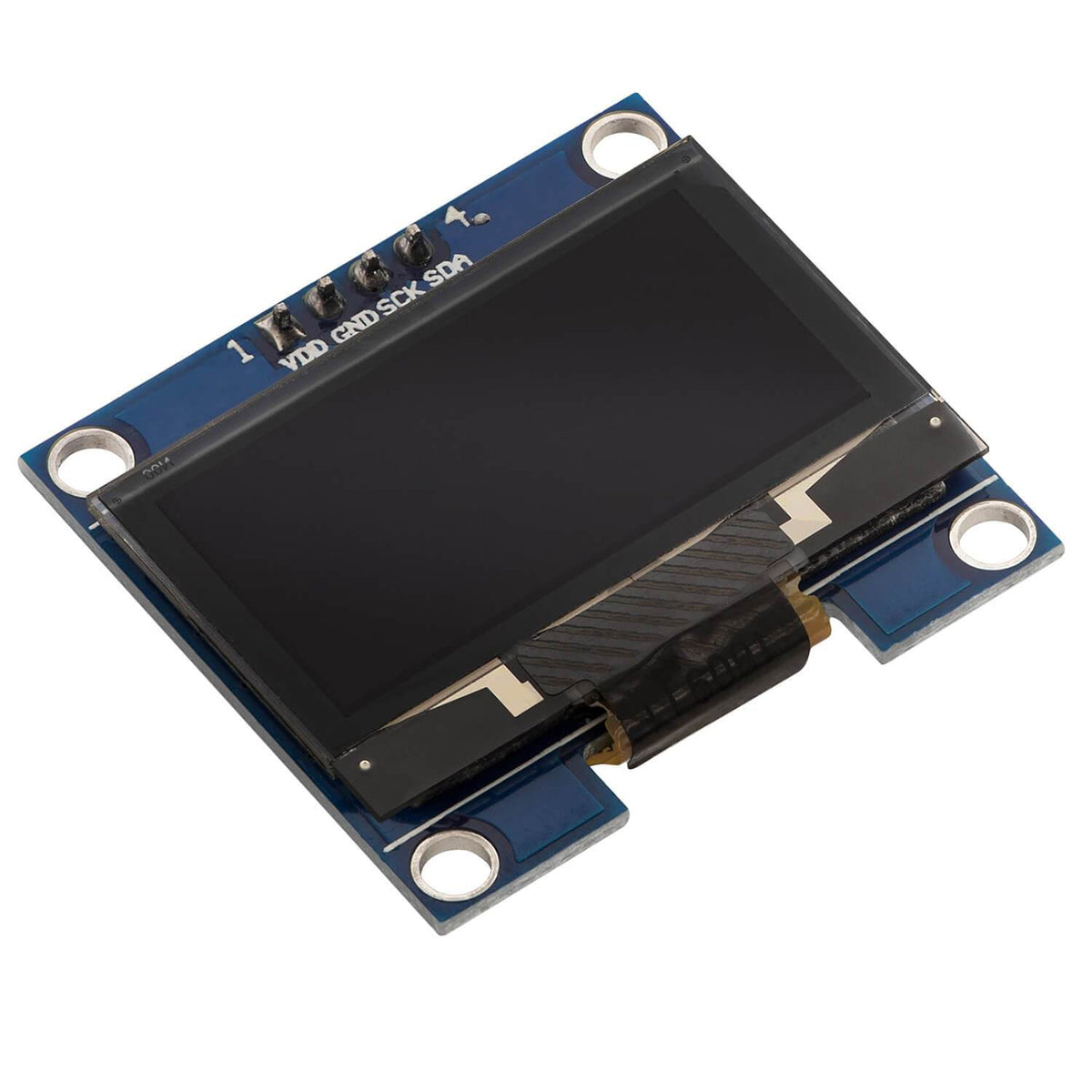 OLED Display 1.3 inch I2C, 128x64 pixlar för RPi/Arduino/Atmega
