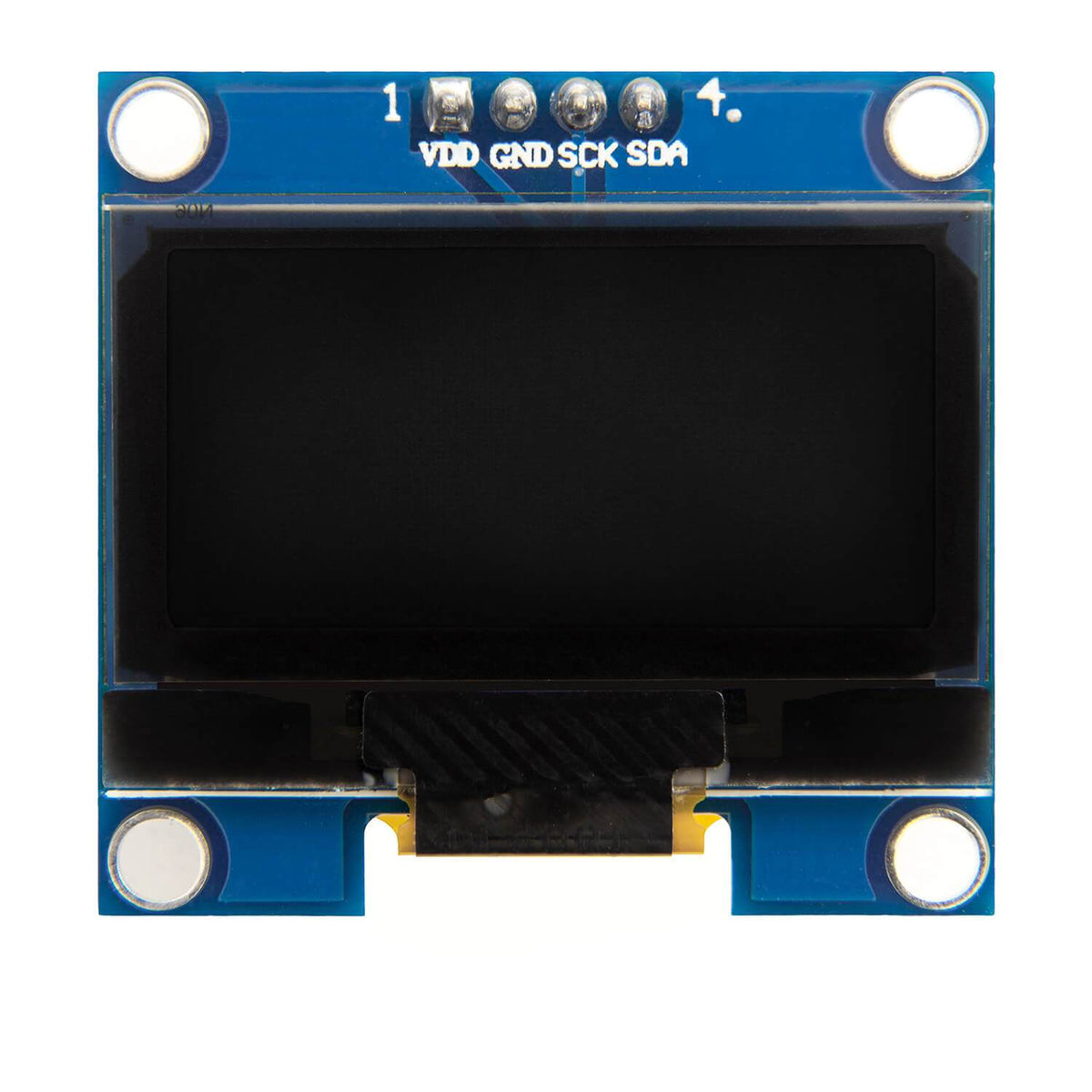 OLED Display 1.3 inch I2C, 128x64 pixlar för RPi/Arduino/Atmega
