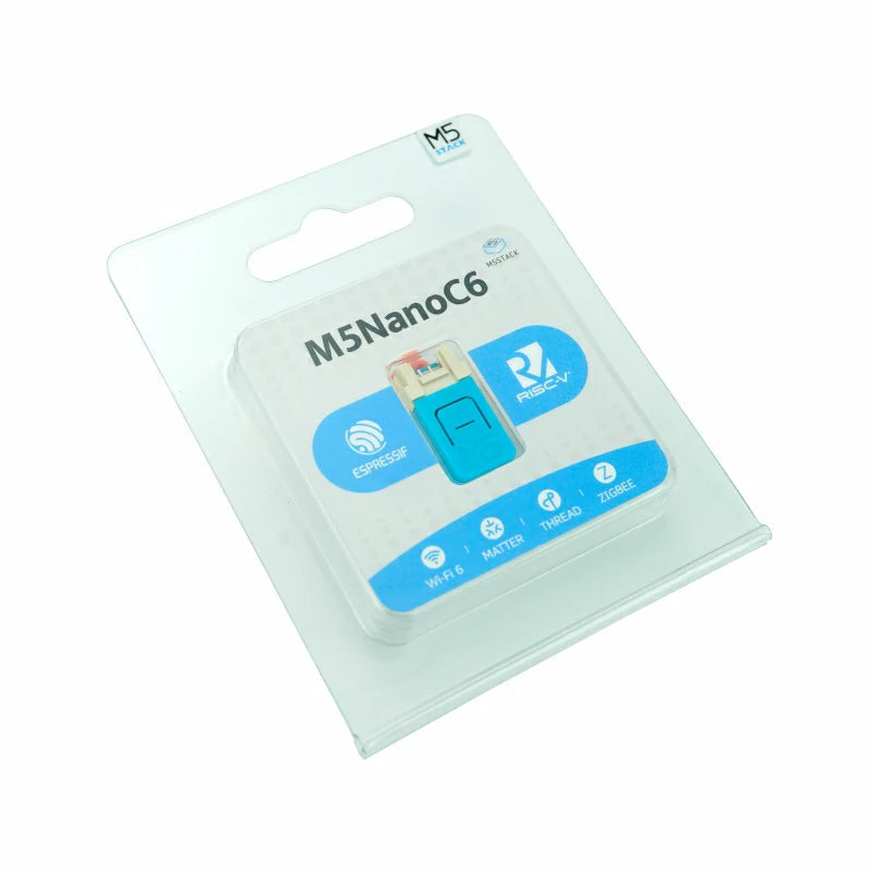 M5Stack C125 - NanoC6 Dev Kit, Programmerbar Kontroller
