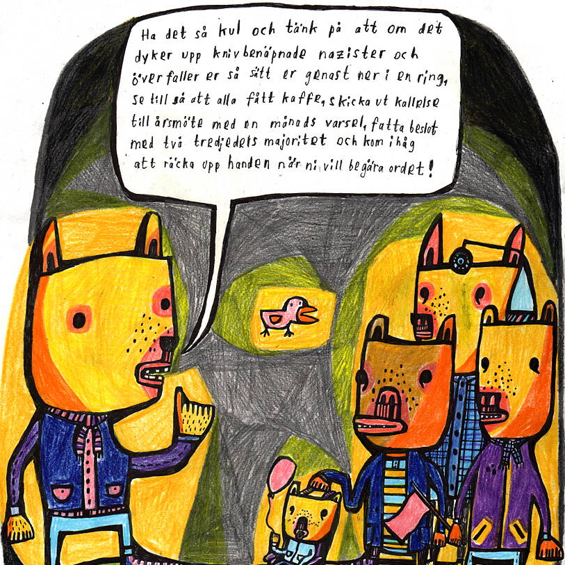 Magnet Sara Granér "Demokratiska metoder"