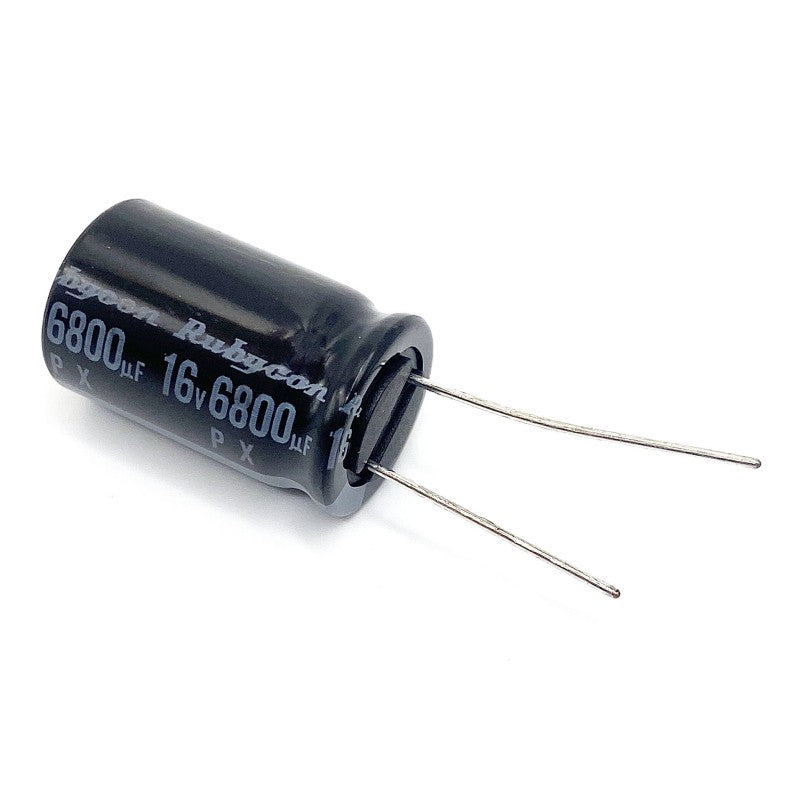 Kondensator 6800uF 16V 105C 25x16mm, elektrolyt 16PX6800MEFC16X25