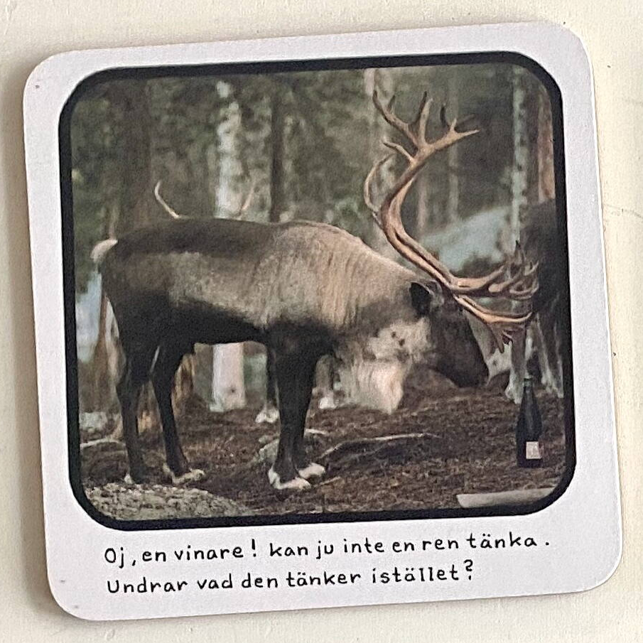 Glasunderlägg Jan Stenmark, 6-pack