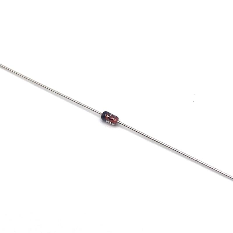 10st Småsignaldiod 1N4148 - 100V, 200mA, DO-204AH, hålmonterad