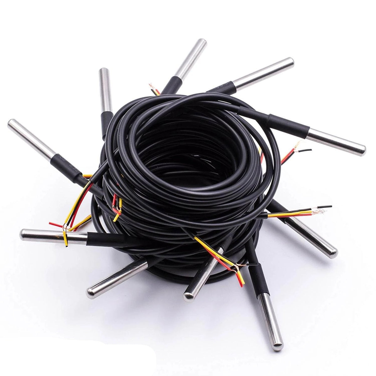 Temperatursensor DS18B20 1m, digital för RPi/Arduino