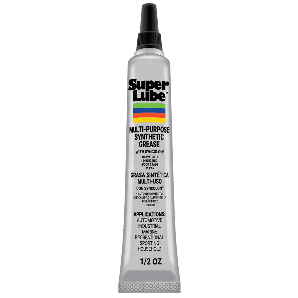Super Lube syntetiskt PTFE smörjfett för symaskiner, 3D-skrivare och finmekanik