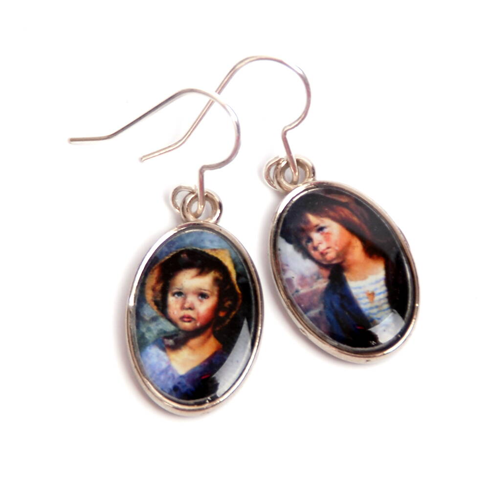 Örhängen Gråtande barn från Cherry On Top