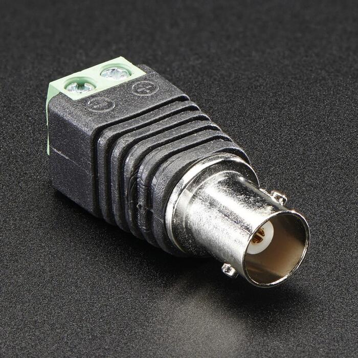 BNC-adapter hona skruvplit