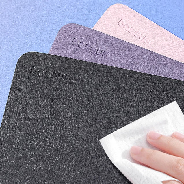 Lädertunn Musmatta 260x210mm, grå