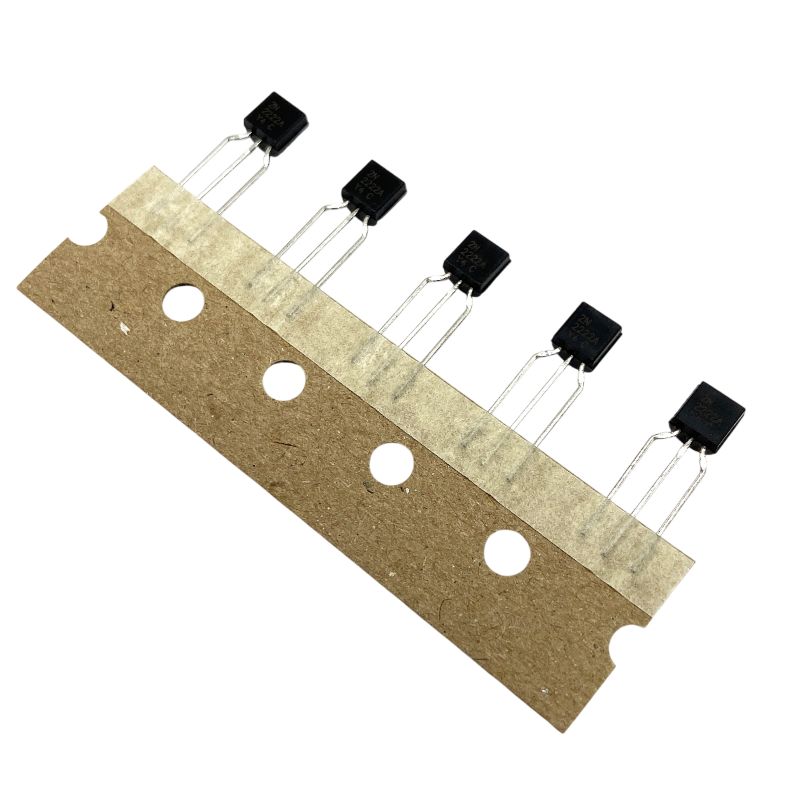 5-pack Transistorer 2N2222A NPN 40V 600mA TO-92, Diotec