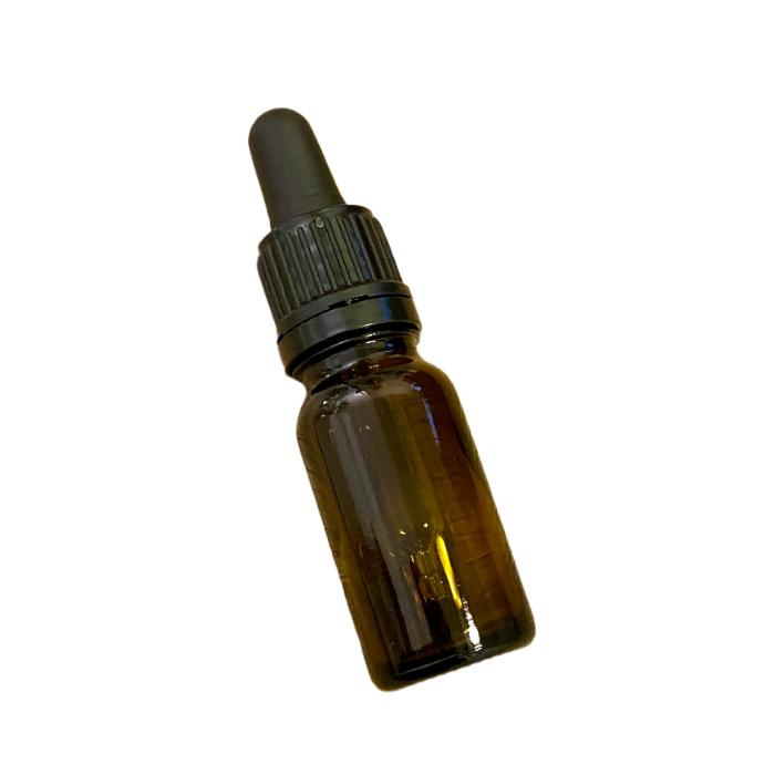 Pipettflaska i glas, 10ml brun