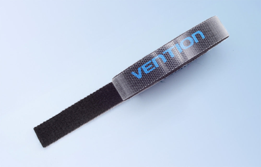 Kardborreband för datorbyggare, rulle för kablar, L:3m B:11mm