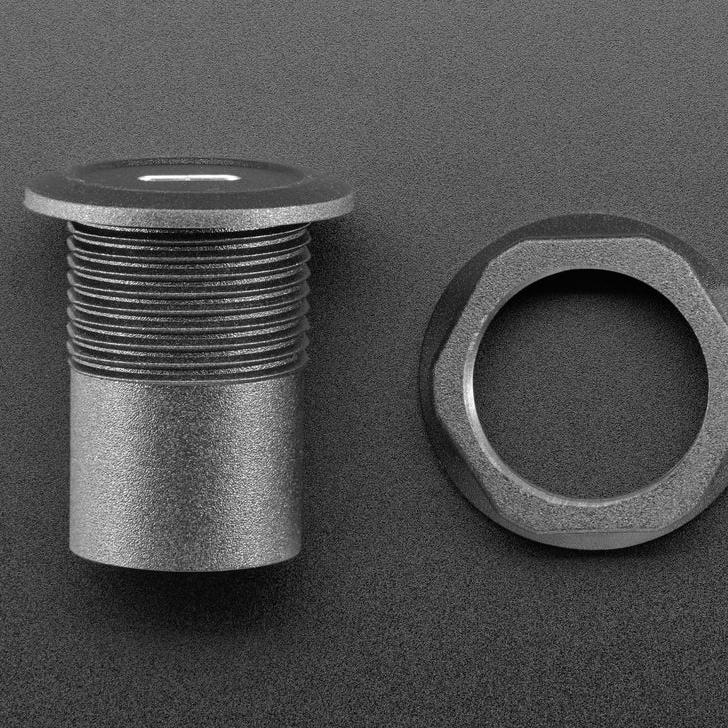 USB-C till USB-C - Rund Panelmonteringskontakt, 30mm