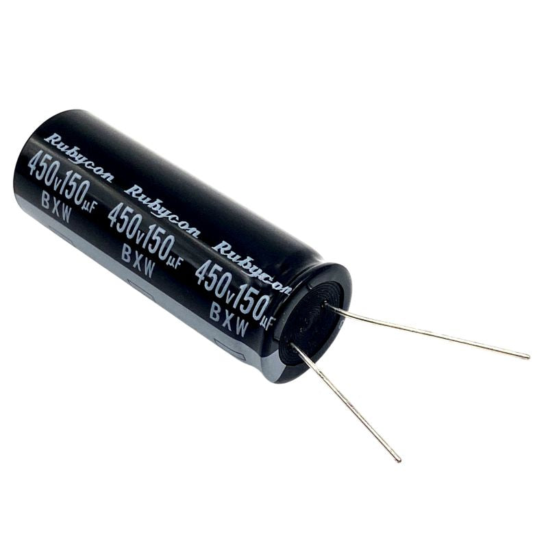 Kondensator 150uF 450V 105C 50x18mm, elektrolyt 450BXW150MEFR18X50