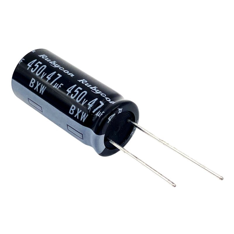 Kondensator 47uF 450V 105C 30x14.5mm, elektrolyt 450BXW47MEFR14.5X30
