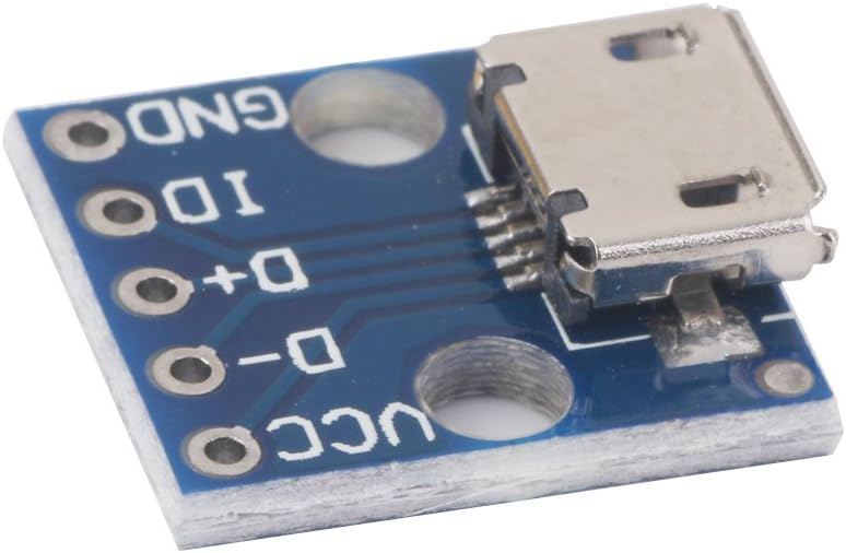 Micro-USB till DIP stiftlist 2,54mm