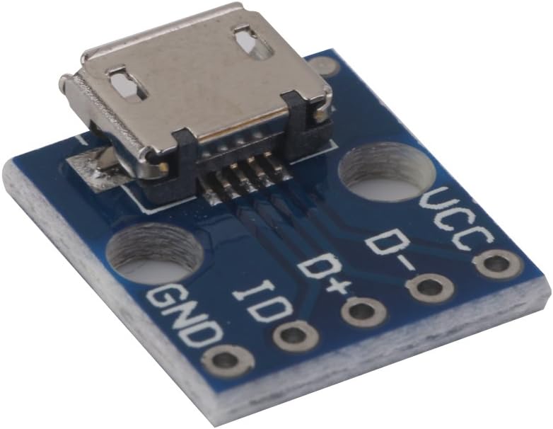 Micro-USB till DIP stiftlist 2,54mm