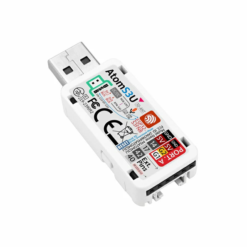 M5Stack K125 - AtomS3U Utvecklingskort med USB