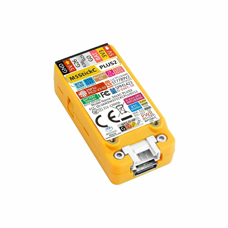 M5StickC K016-P2 - Plus2 Dev Kit, Programmerbar Kontroller