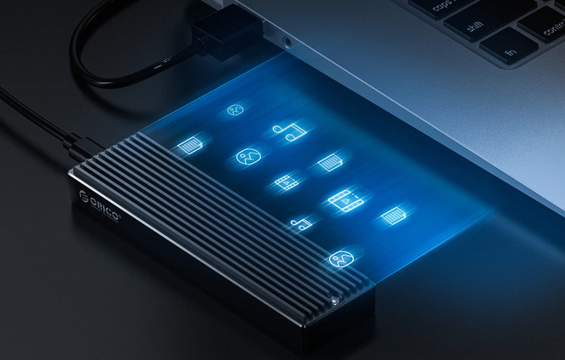 Orico NVMe M.2 kabinett USB-C 10Gb/s