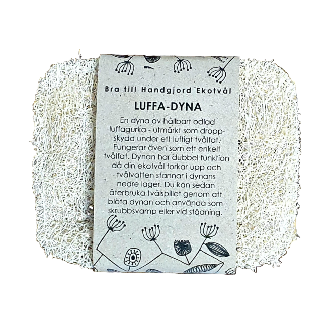 Luffa-dyna, Malin i Ratan - Fast tvål, kaffe & lakrits - Katoppa.se Karlskoga
