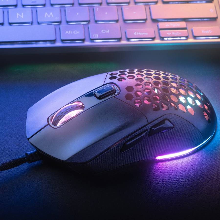 Sandberg Gamingmus FlexCover 6D USB 12800 DPI, svart