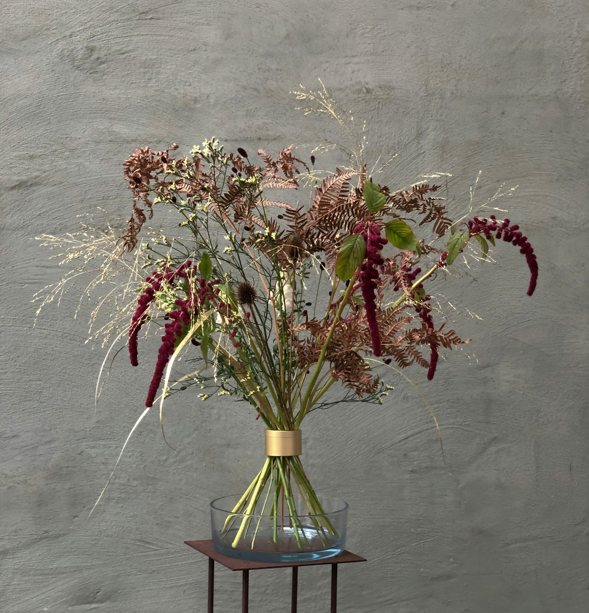 Original Hanataba Champagne Gold - Buketthållare, 2-pack