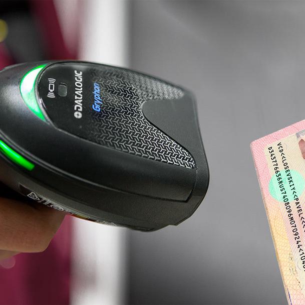 Datalogic Gryphon GD4500 (High density), streckkodsläsare med USB