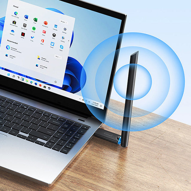 USB WiFi-adapter 433 Mbps med antenn Baseus FastJoy