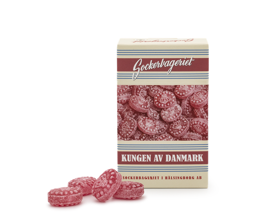 Sockerbageriet Kungen av Danmark, retrogodis 100g