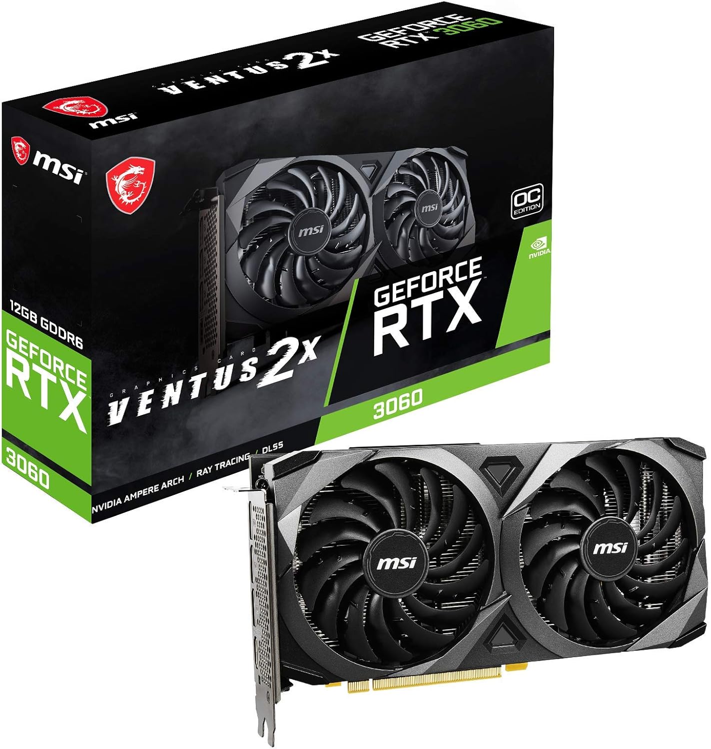 Speldator med Ryzen 5 5500, RTX 3060, 1TB SSD & 16GB ram