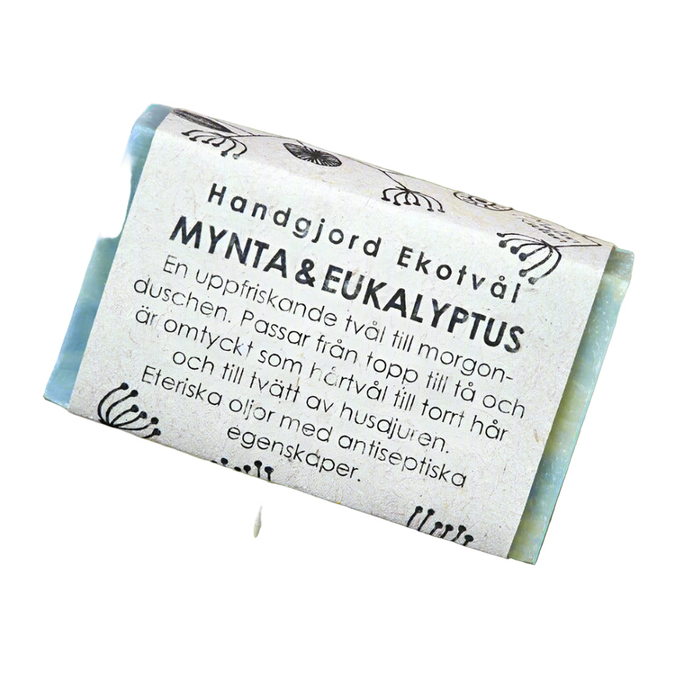 Ekotvål Mynta & Eukalyptus - Fast tvål, kaffe & lakrits - Katoppa.se Karlskoga