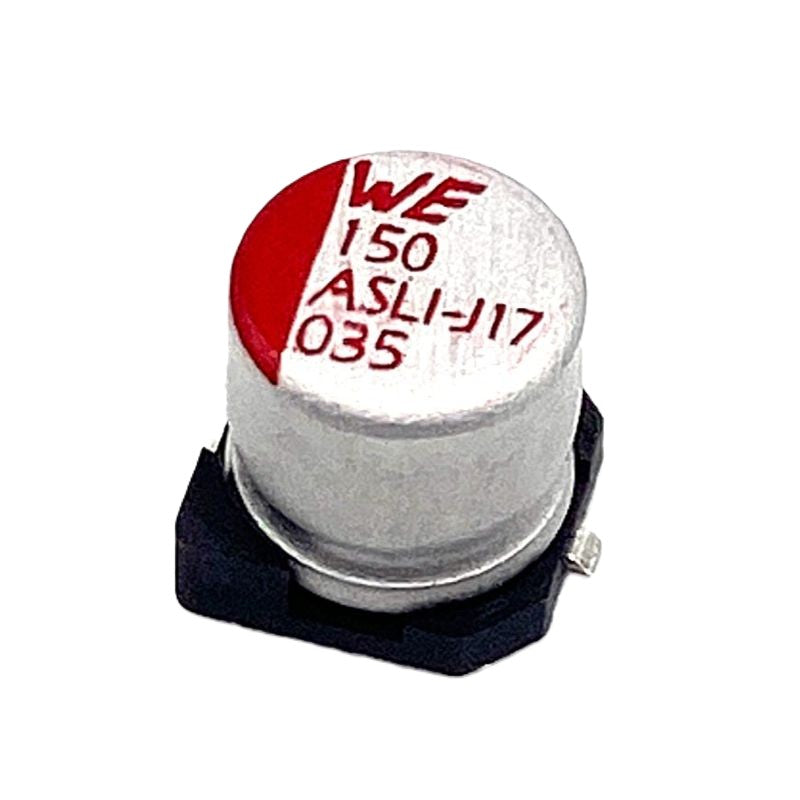 Kondensator 15uF 35V 105C 5x5.5mm, elektrolyt SMD WCAP-ASLI 865080542005