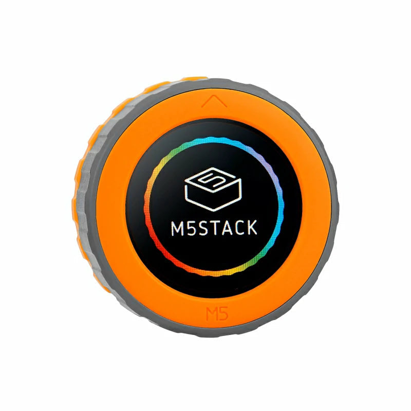 M5Stack K130 - Dial ESP32-S3 Vridknapp med 1.28" Touchskärm, Programmerbar Kontroller