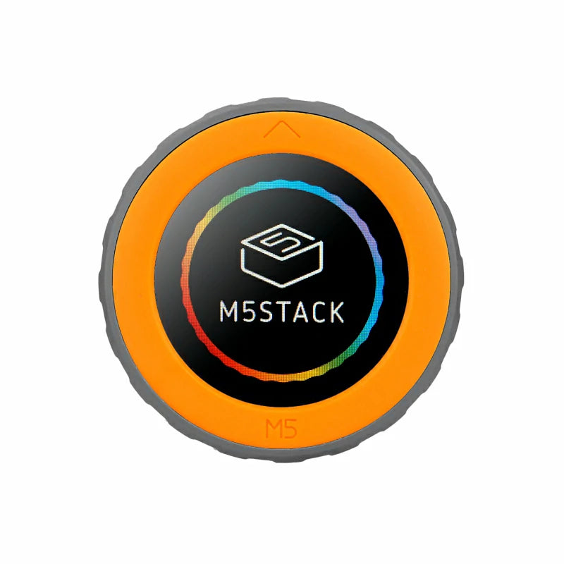 M5Stack K130 - Dial ESP32-S3 Vridknapp med 1.28" Touchskärm, Programmerbar Kontroller