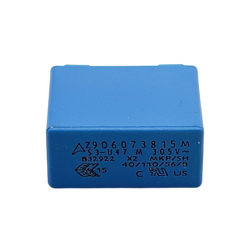 TDK MKP X2 Kondensator 0.47uF (470nF) 305VAC 110C 18x8.5x14.5mm RM15mm, B32922M3474M000