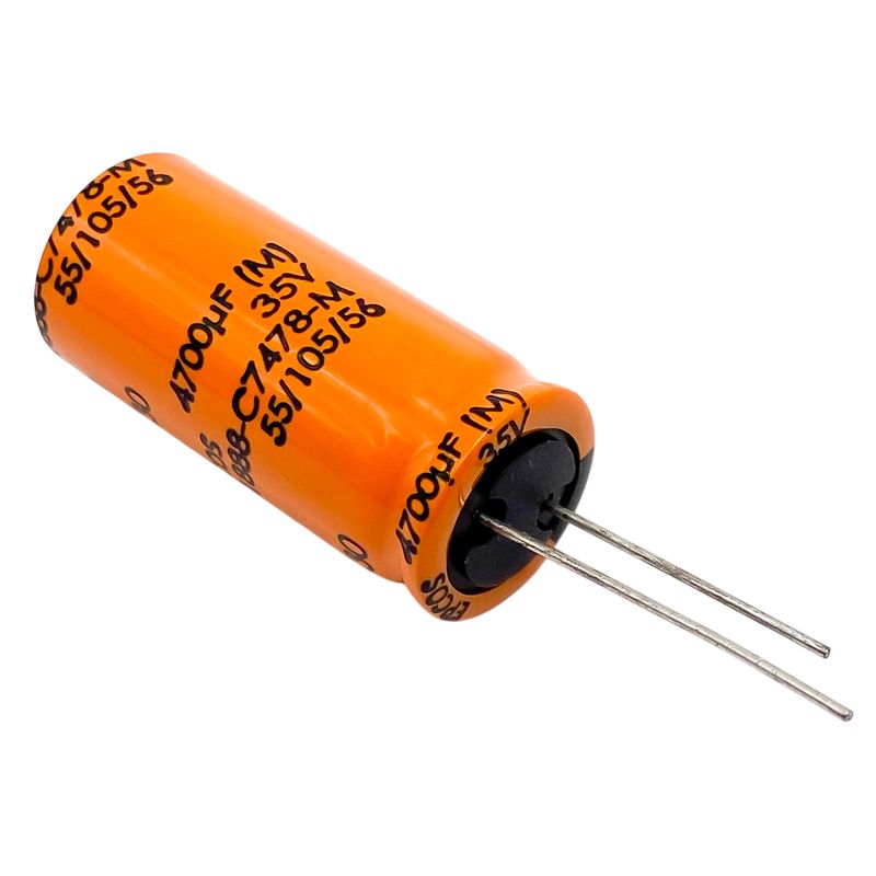 Kondensator 4700uF 35V 105°C 18x40mm, elektrolyt B41888C7478M000