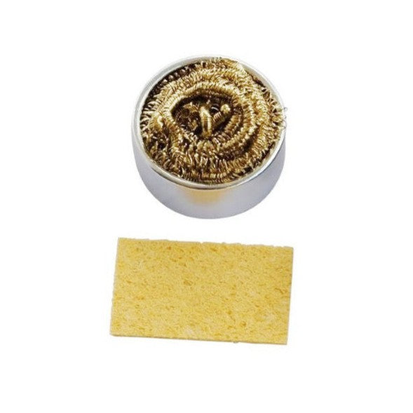 Metallull i hållare & liten fuktsvamp