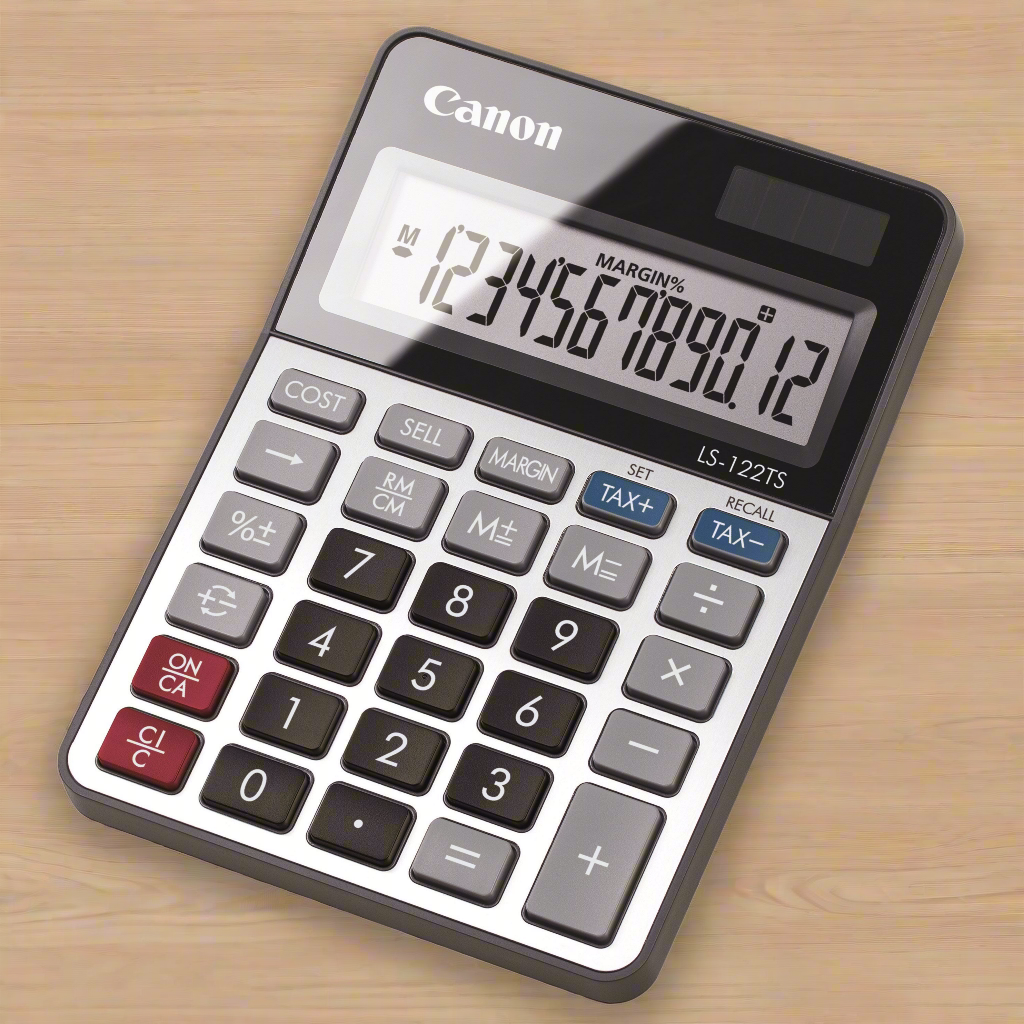 Canon LS-122TS, skrivbordsräknare