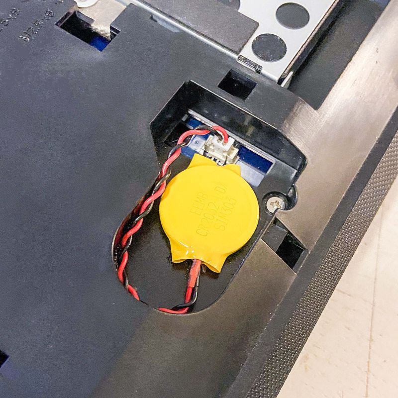 CR2032-LD CMOS-batteri 3V för laptop - Molex PicoBlade 1,25 mm 2-pol (51021-0200)