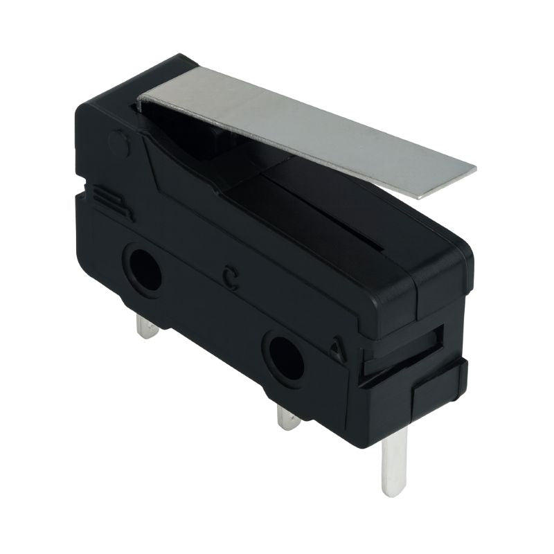 Mikrobrytare 5A 250V kort hävarm SPDT - CamdenBoss