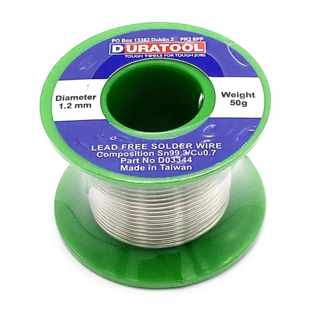 Lödtenn 1.2mm, 50g, blyfritt - Modell 03344