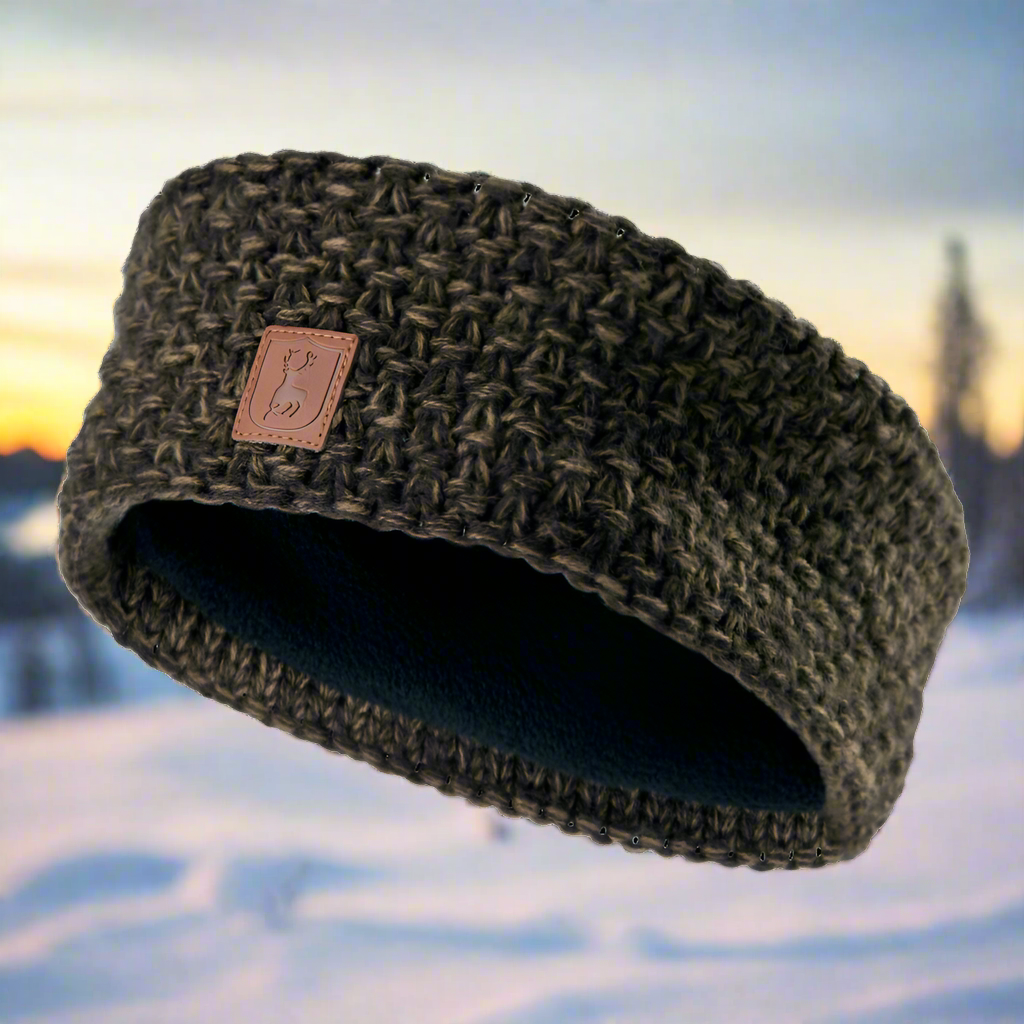 Deerhunter Stickat Lady Pannband, Grön